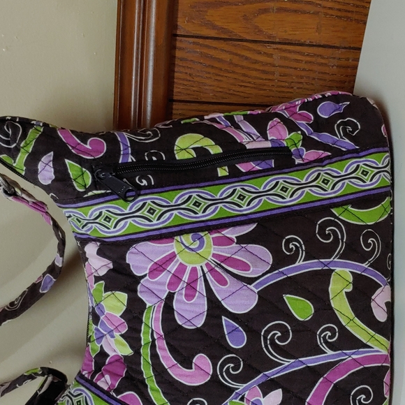 Vera Bradley Purple Punch Shoulder Bag - Picture 3 of 16